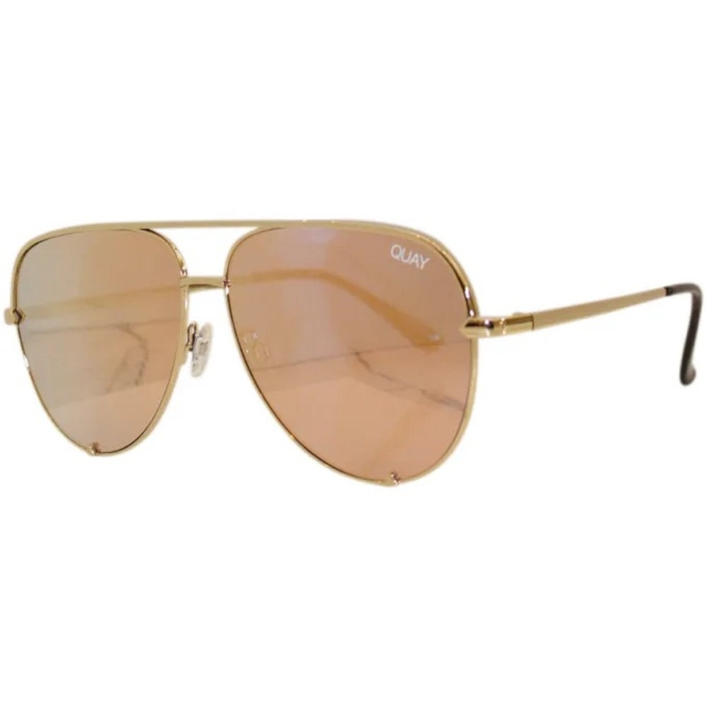 Quay mirrored Aviators by Desi Perkins - Picture 4 of 6